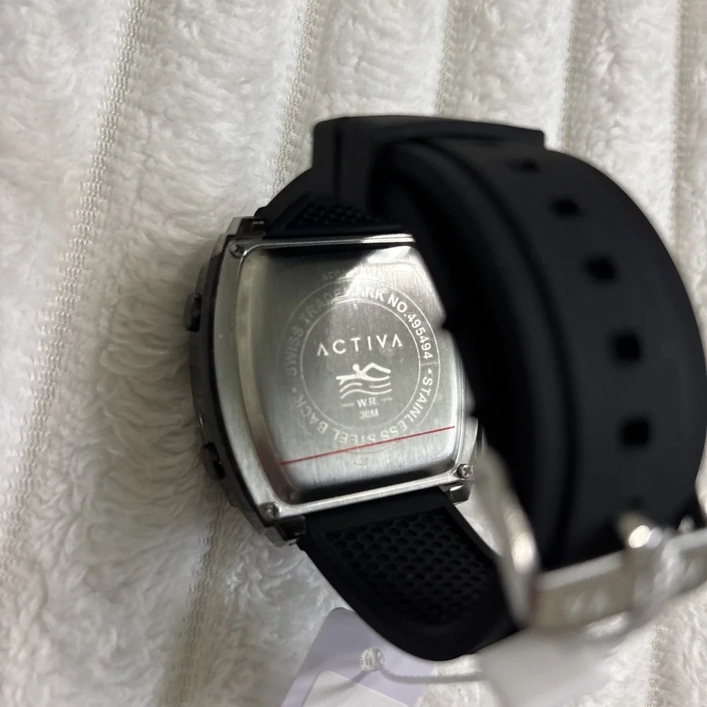 NEW Activa Ranger X Invicta Digital Men's Watch 45mm Black on Black ACW8108-005